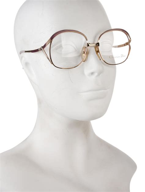 Christian Dior Oversize Eyeglasses Gem