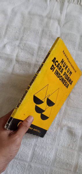 Jual Original Buku Hukum Acara Pidana Di Indonesia R Wirjono