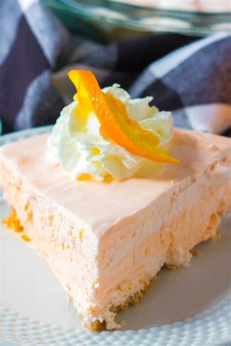 Easy No Bake Orange Creamsicle Pie Recipe Simply Stacie