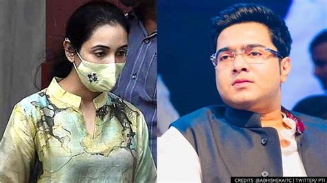 Delhi Court Warns Tmc Mp Abhishek Banerjees Wife Rujira After She