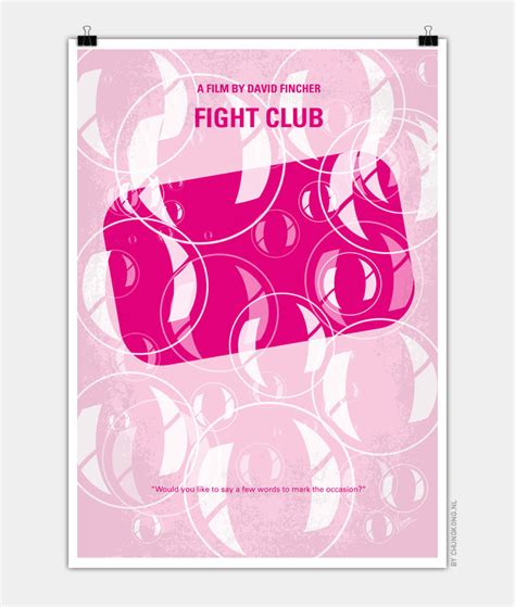 Fight Club Minimalist Poster