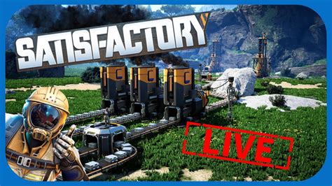 Steel Factory Decorating Full Livestream Satisfactory Part 12 YouTube