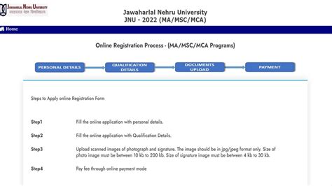 Jnu Pg Admission 2022 Registration For Ma Msc Mca Courses Through Cuet Begins At Jnuee Jnu Ac