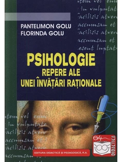 Psihologie Repere Ale Unei Invatari Rationale Pdf Autor Pantelimon