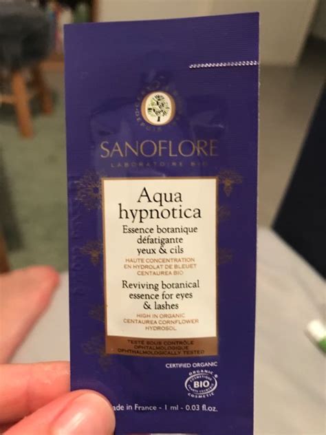 Sanoflore Aqua Hypnotica Essence Botanique D Fatigante Yeux Cils