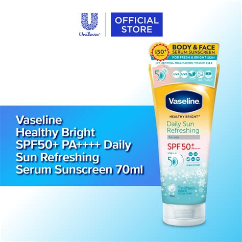 Vaseline Healthy Bright Spf Pa Daily Sun Refreshing Serum