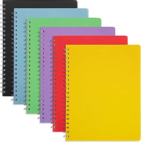 Amazon Eoout Pack Spiral Notebooks X Inches Sheets