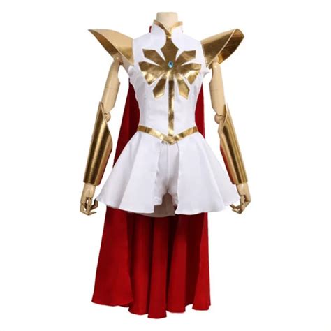 She Ra Princess Of Power Cosplay She Ra Costume Adult Dress Cloak Cape Uniform Superhero Costume