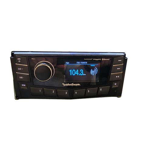 Rockford Fosgate Pmx Punch Marine Am Fm Wb Digital Media Receiver