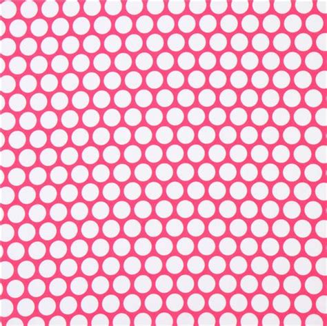 Hot Pink Robert Kaufman White Dot Fabric Spot On Studio RK ModeS4u