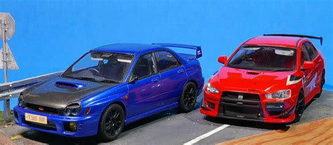 Jdm Scooby Evo X Tamiya Aoshima Kits Mazyen Flickr