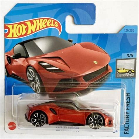 Hot Wheels Lotus Emira Red Hw Factory Fresh Perfect Birthday Gift Rare