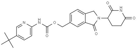 2 2 6 Dioxopiperidin 3 Yl 3 Oxoisoindolin 5 Yl Methyl 5 Tert Butyl