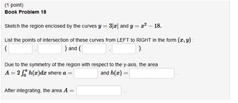 Solved Point Book Problem Sketch The Region Enclosed Chegg