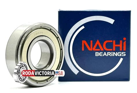 NACHI 6204 ZZ C3 DEEP GROOVE BALL BEARING METAL SHIELDED 20x47x14mm