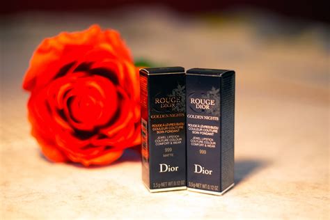 Губная помада Dior ROUGE GOLDEN NIGHTS 999 | отзывы