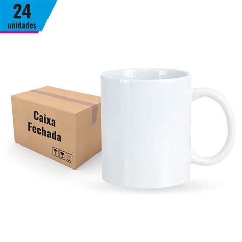 Caneca De Porcelana Branca Para Sublima O Ml Prime Unidades