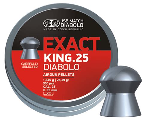 JSB Exact King 25 Kal 6 35mm Cabom