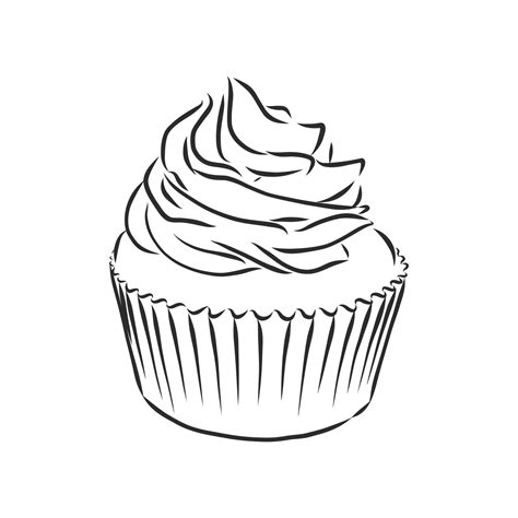 cake vector sketch  vector art  vecteezy