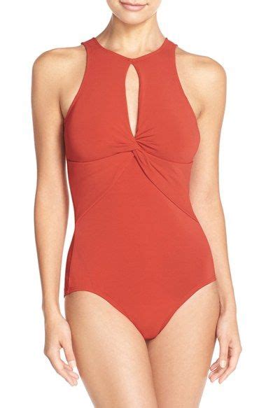 Robin Piccone Ava Keyhole One Piece Swimsuit Nordstrom