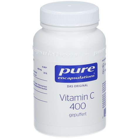 Pure Encapsulations Vitamin C 400 Gepuffert 180 St Shop Apotheke