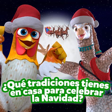 Download El Reino Infantil Chicken And Reindeers Wallpaper | Wallpapers.com