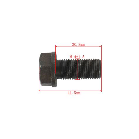 Zhiruo Forklift Parts Flywheel Screw 12316 L2001 For Nissan Td27