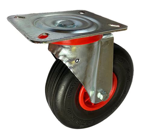 240mm Puncture Proof Swivel Castors Keystone Castors