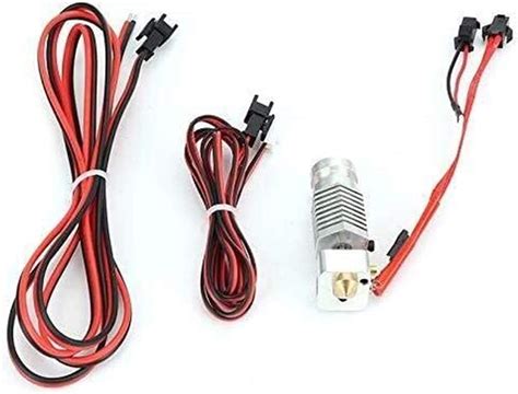 Review YJYGR Set R R Hexagon Hot End Kit Mm All Metal Hotend V With Kohm Thermistor