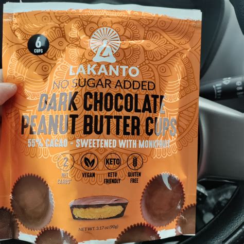 Lakanto Dark Chocolate Peanut Butter Cups Reviews Abillion