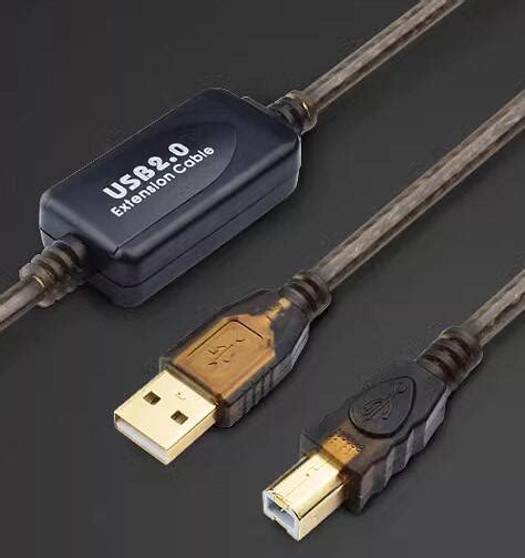 Usb A M To B M Printer Cable With Booster M M Lazada