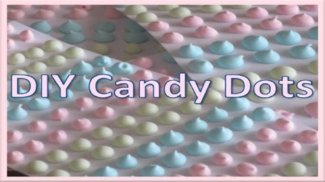 Homemade Candy Dots Recipe Recipe Flow