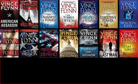 Mitch Rapp book series by Vince Flynn | Vince flynn, Mitch rapp, Books