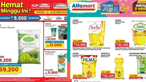 Murah Promo Alfamart Dan Indomaret Hari Ini November Ada