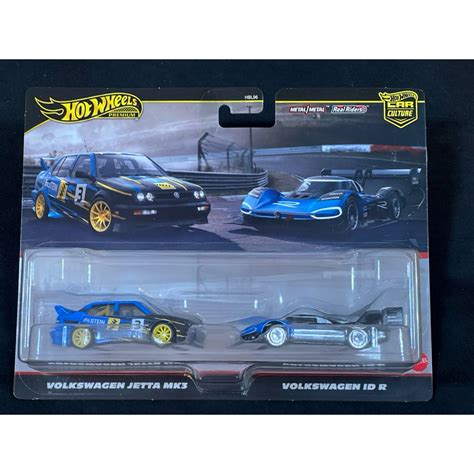 風火輪 hot wheels 汽車文化 雙車套裝 福斯 volkswagen jeeta mk id r 精裝 膠胎 蝦皮購物
