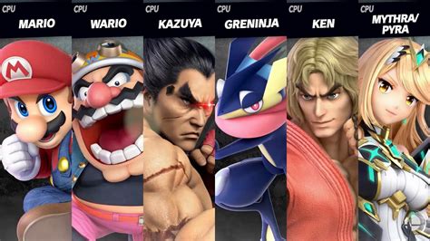 Super Smash Bros Ultimate Mario Vs Wario Vs Kazuya Vs Greeninja Vs