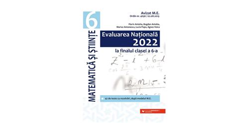 Evaluarea Nationala La Finalul Clasei A Vi A Matematica Si