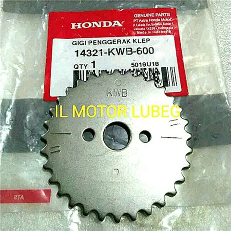 Jual GEAR SENTRIK GIGI TIMING NOKEN AS KETENG ORI ASLI HONDA REVO