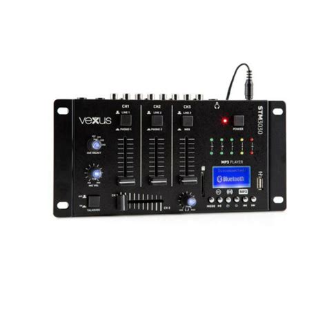 Vexus Vexus STM3030 Table De Mixage 4 Canaux USB MP3 BT REC STM3030