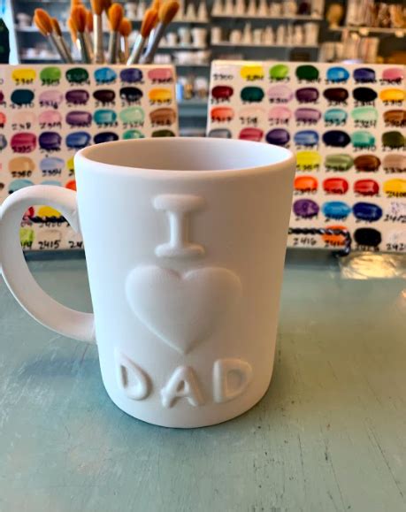 I Love Dad Mug