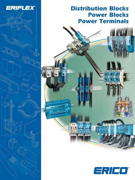 Distribution Blocks Power Blocks Power Terminals Brochure Erico