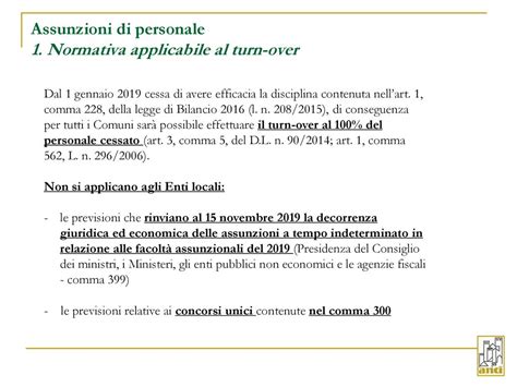 La Legge Di Bilancio Le Novit In Materia Di Personale Ppt Scaricare