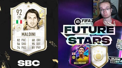 MALDINI ICON SBC FUTURE STARS SWAPS MID ICON PACK SBC YouTube