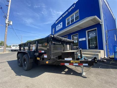 Big Tex Trailers Sr Dump Trailer Middletown Trailers In Nj