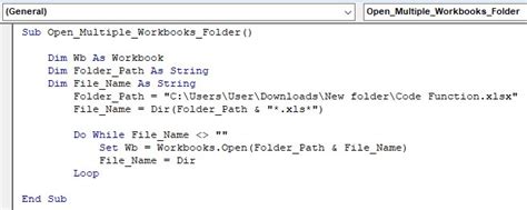 Vba Open Workbook How To Use Open Excel Files