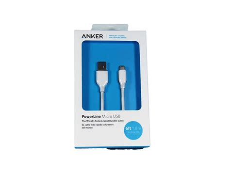 کابل میکرو یو اس بی انکر Anker A8133H21 Powerline Micro USB Cable 1 8m