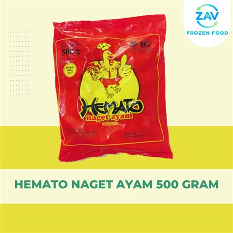Jual Hemato Naget Ayam 500 Gram Shopee Indonesia