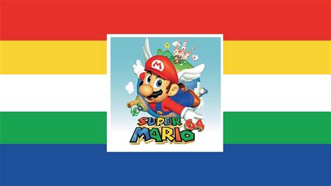 Mariostimmic With Symbol Flag Super Mario Mario