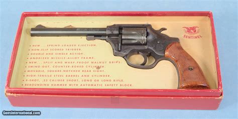 Sold High Standard R 108 Sentinel Deluxe Double Action Revolver In