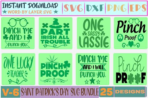 25 Saint Patricks Day Svg Bundle V 6 Graphic By Thesvgfactory